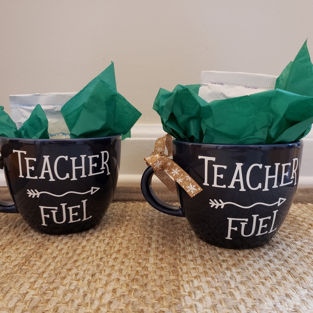 Set of 2 teacher mugs